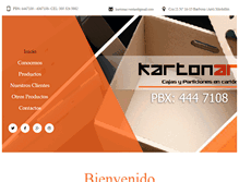 Tablet Screenshot of kartonar.com
